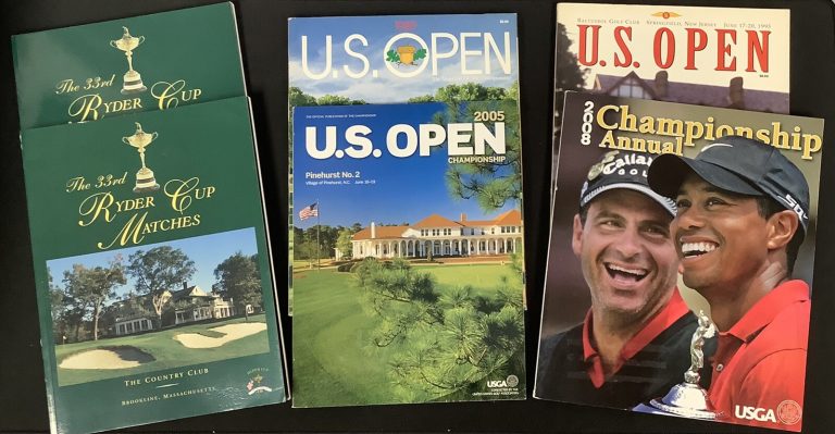Tiger Woods Golf Lot of 6 Magazines US Open Ryder Cup Matches PGA Tour Masters