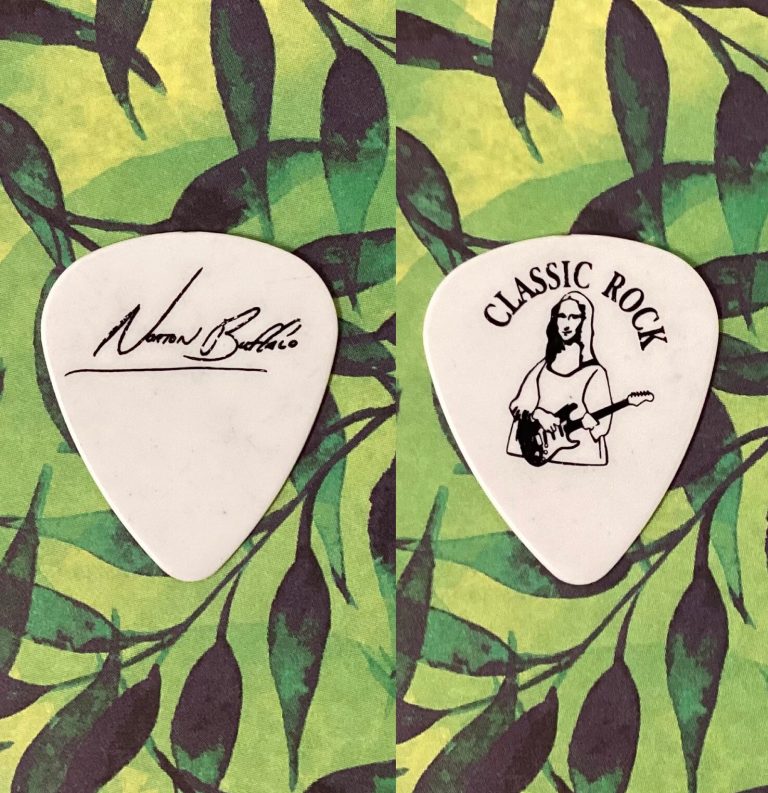 Norton Buffalo Guitar Pick Steve Miller Band RIP Signature Tour Model Vintage