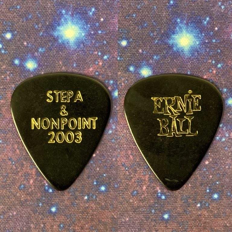 Nonpoint & Stepa Guitar Pick NuMetal Brendon Oates Jaysin Custom Model 2003 Tour