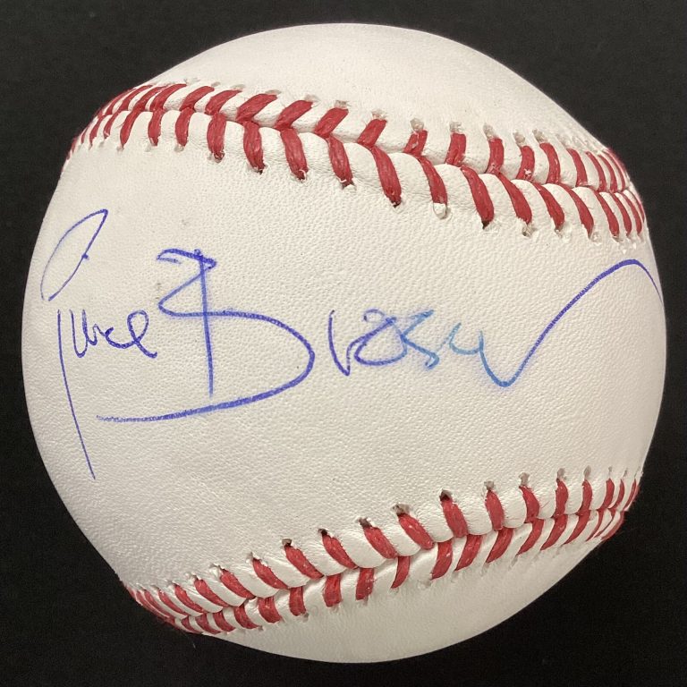 Pierce Brosnan Signed Baseball AHS James Bond Actor 007 Autograph Doubtfire JSA