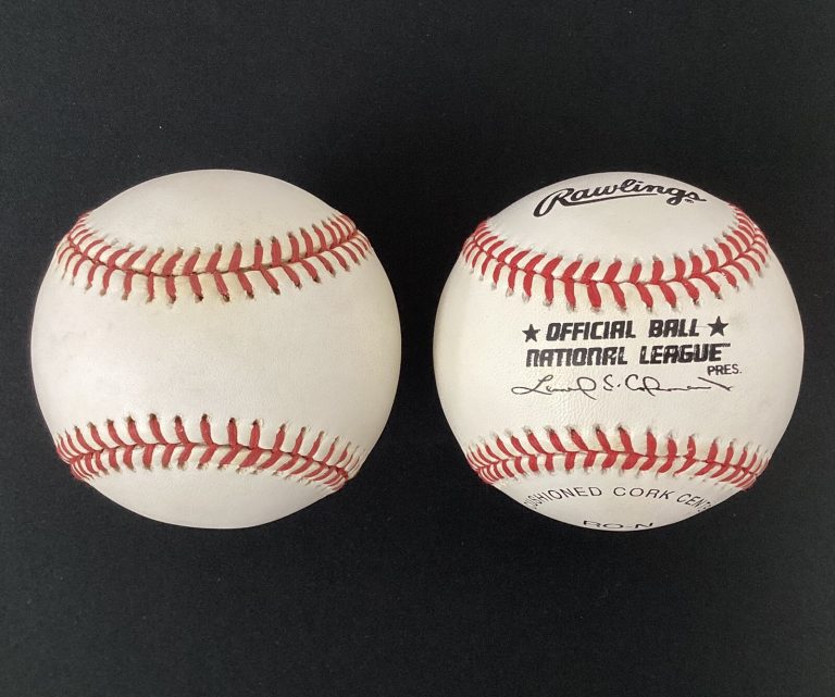 Rawlings Official National League Unsigned Baseball MISPRINT LSC Coleman Error