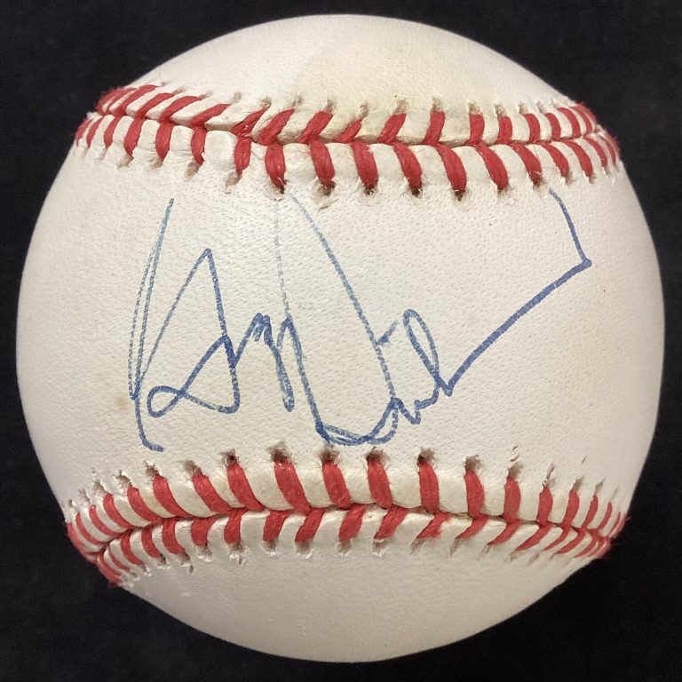 George Steinbrenner Signed Baseball GAB Budig Yankees Boss Owner Autograph JSA