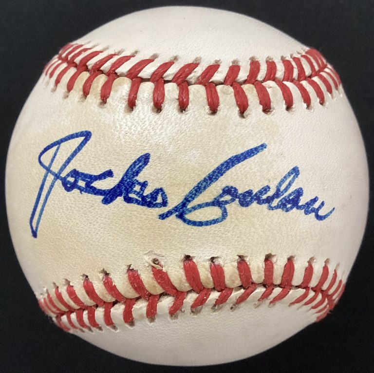 Jocko Conlan Signed Baseball Umpire National League White Sox Autograph HOF JSA