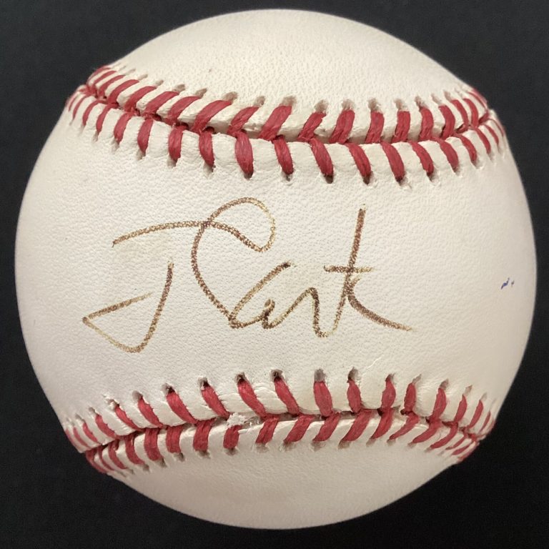 Jimmy Carter Signed Baseball Budig 39th President USA Autograph Nobel Prize JSA