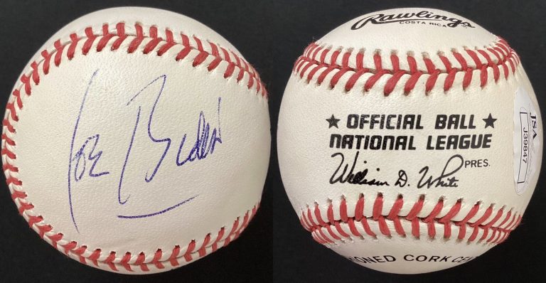 Joe Biden Signed Baseball WDW 46th President Autograph Vice Delaware Senator JSA