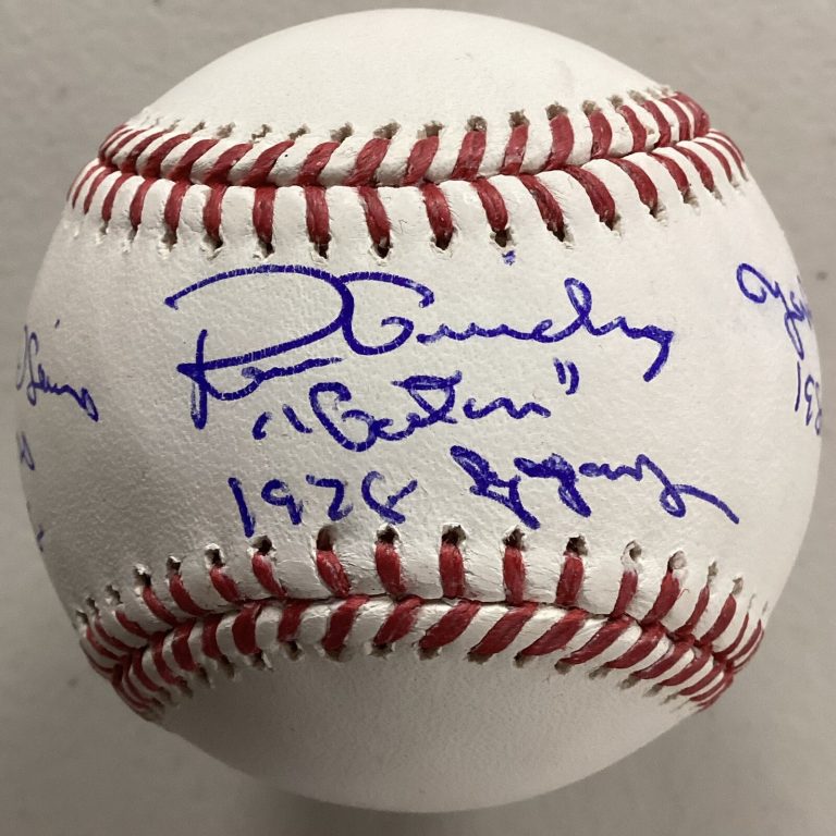 Ron Guidry Signed Baseball RDM Yankees Autograph STATS 1978 Cy Inscription JSA 1