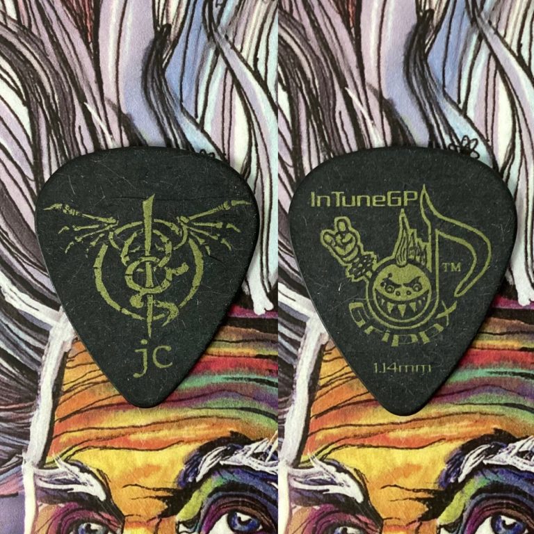 Lamb of God Guitar Pick John Campbell Custom Concert Model 2009 No Fear Tour LOG