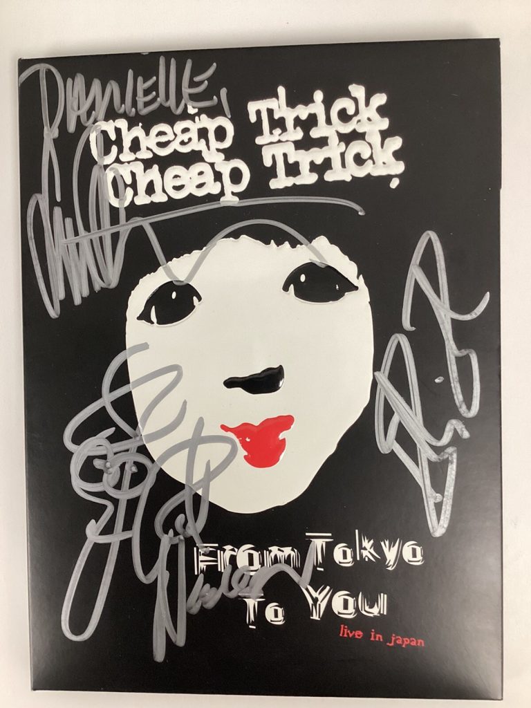 Cheap Trick Signed DVD From Tokyo To You Album Rick Nielsen Autograph JSA Zander