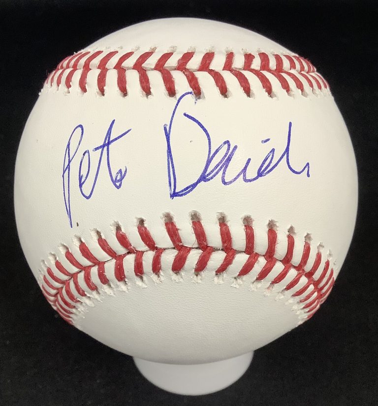 Pete Davidson Signed Baseball King of Staten Island Autograph SNL Beckett BAS