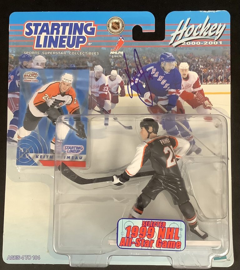 Keith Primeau Signed Starting Lineup Philadelphia￼ Flyers 2000 Autograph SLU JSA