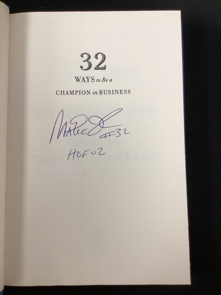 Magic Johnson Signed Book 32 Ways Champion Basketball Laker Autograph HOF 02 JSA
