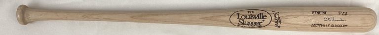 Al Happy Chandler Signed Baseball Bat Louisville Slugger 1982 ￼HOF Autograph BAS
