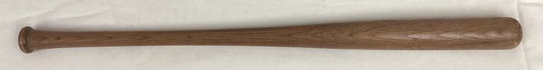 Vintage 50s Hillerich & Bradsby Wood 'Leader' Baseball Bat Johnny Mize Model 34