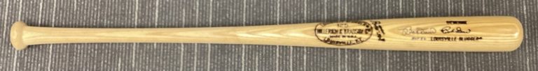 Bobby Doerr Signed Baseball Bat Louisville Slugger Player Model Auto HOF JSA