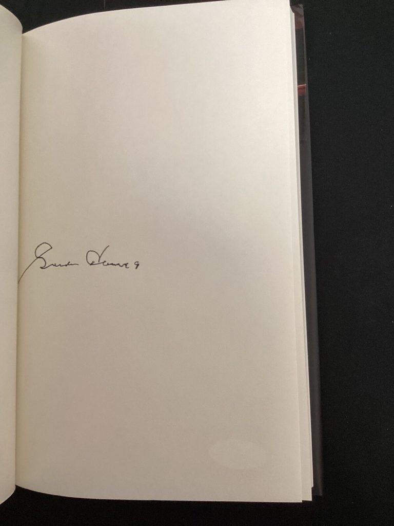 Gordie Howe Signed Book Mr. Hockey HCB Hockey Red Wings Whalers Auto HOF JSA #4
