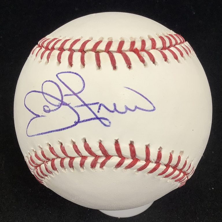 John Franco Signed Baseball OMLB NY Mets Reds Saves Leader MLB Autograph JSA