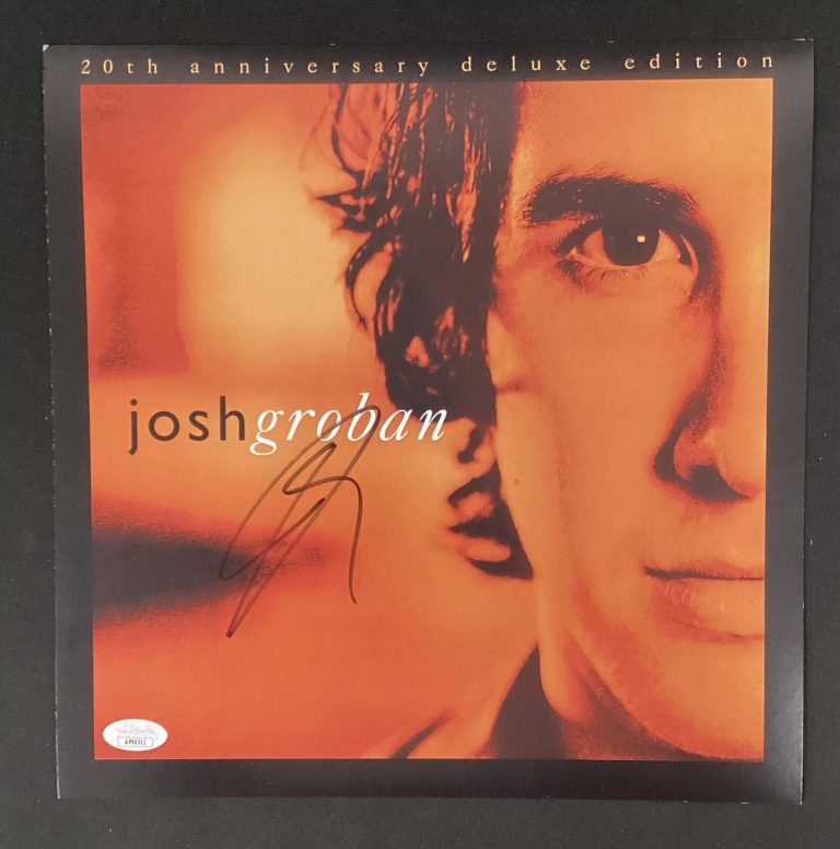 Josh Groban Signed Album Flat & CD Closer 20 Anniversary Music Autograph JSA 1