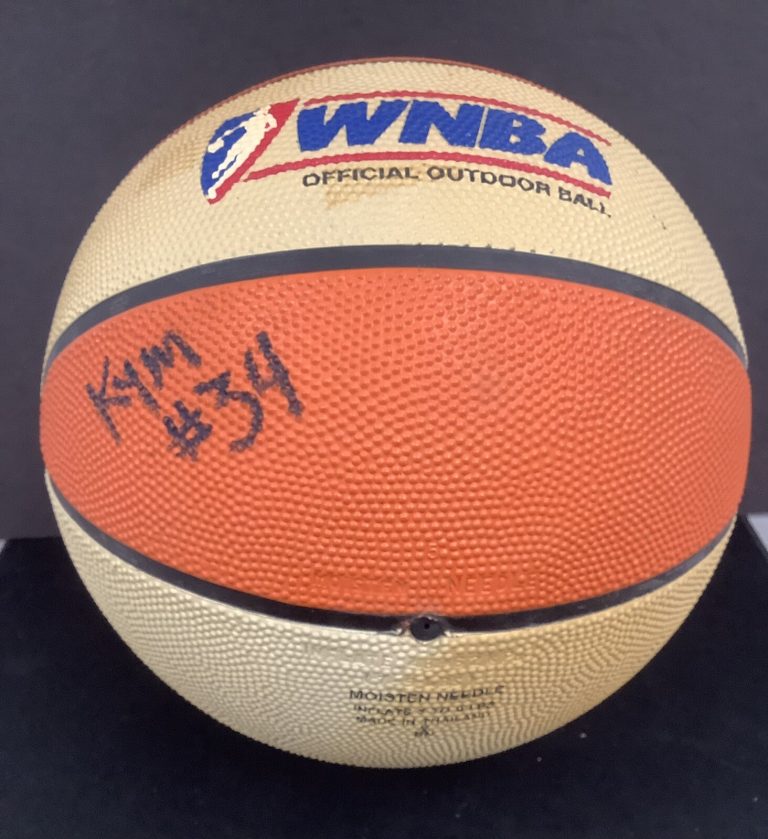 NY Liberty Signed Basketball Official 1997 WNBA Model 3 Autographs TPG
