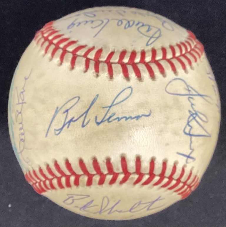 Yankees Managers Signed Baseball Billy Martin Boone Yogi Berra Autograph JSA LOA
