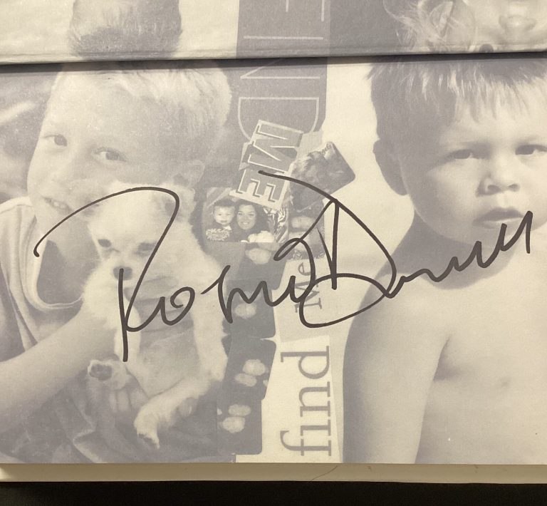 Rosie O’Donnell Signed Book Find Me Actor The View The Flintstones Autograph JSA