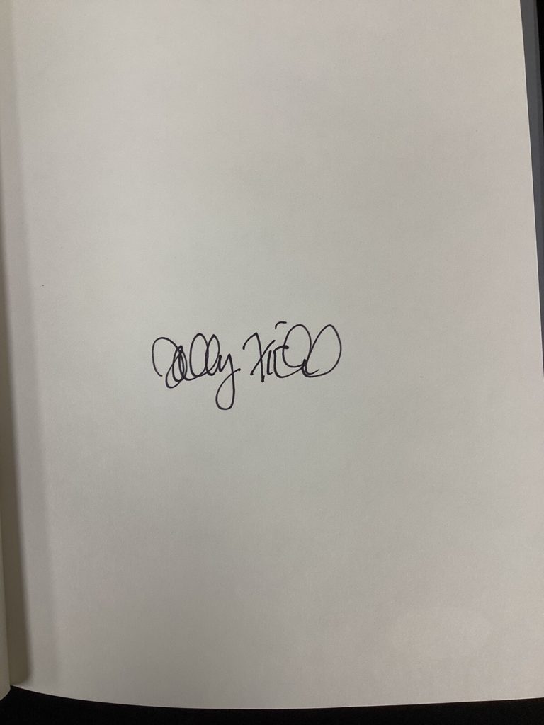 Sally Field Signed Book In Pieces Forrest Gump Mrs Doubtfire Actor Auto JSA 1