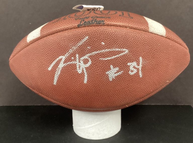 Ricky Williams Signed Football Wilson Dolphins Pro Bowl Autograph PSA/DNA