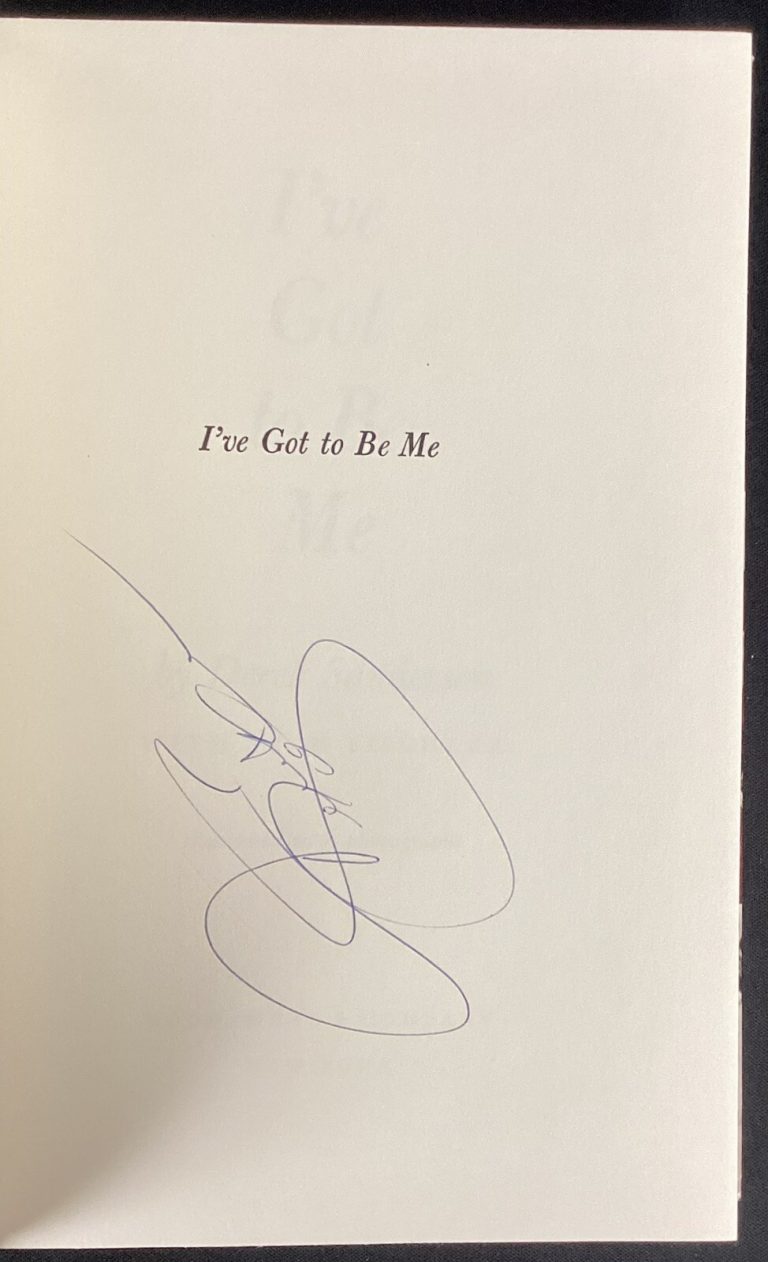 Derek Sanderson Signed Book I’ve Got To Be Me HCB Hockey Boston Bruins Auto TPG