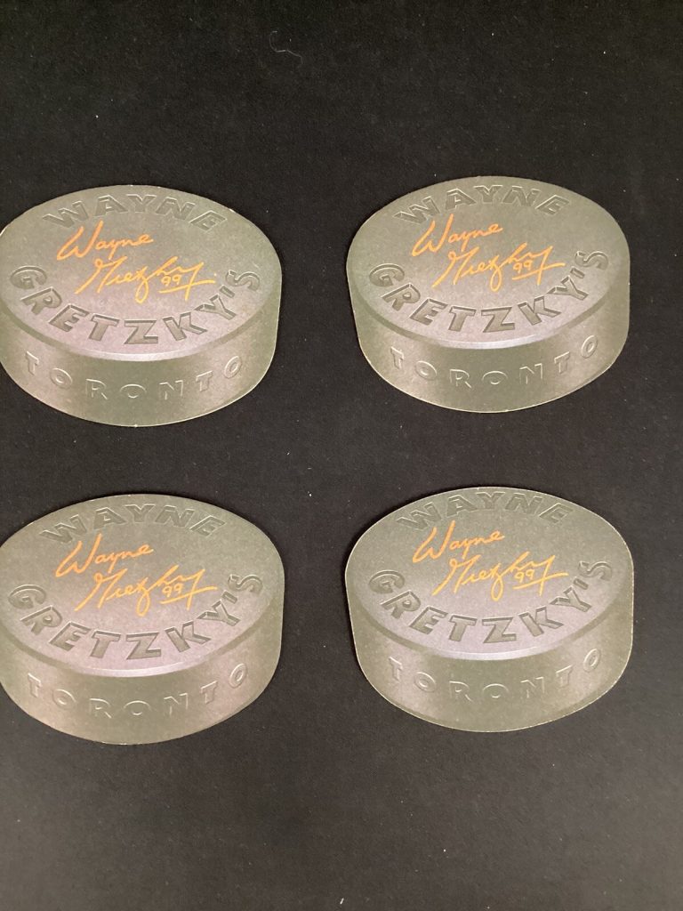 Wayne Gretzky’s Toronto Coasters Unused Lot Of 4 Rangers Oilers HOF NHL