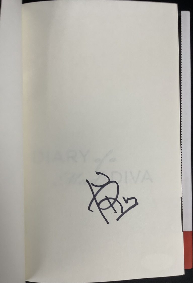 Joan Rivers Signed Book Mad Diva HCB Comedian Host Auto Fashion Police JSA