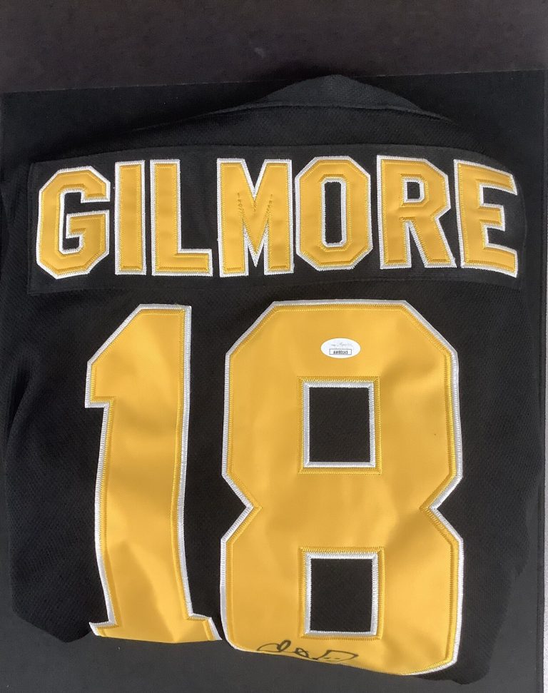 Adam Sandler Signed Jersey Boston Happy Gilmore Hockey Actor Autograph JSA