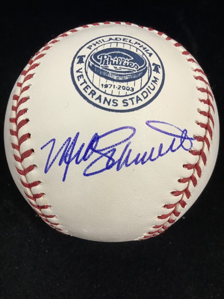 Mike Schmidt Signed 2003 Veterans Stadium Baseball Phillies Autograph PSA/DNA