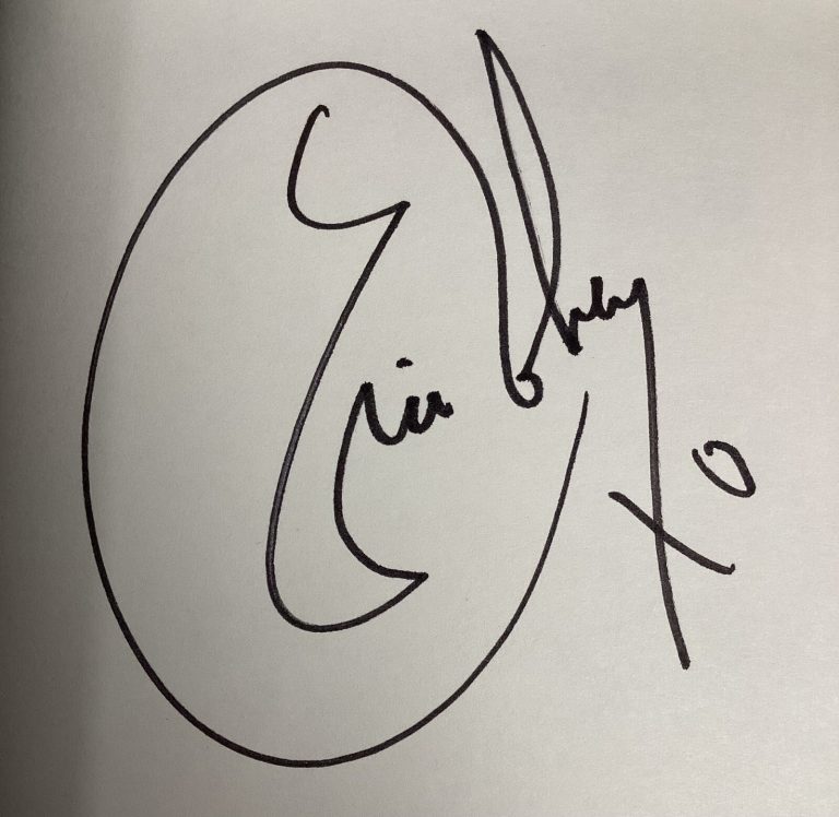 Eric Roberts Signed Book Runaway Train Actor Pope Of Greenwich Autograph TPG