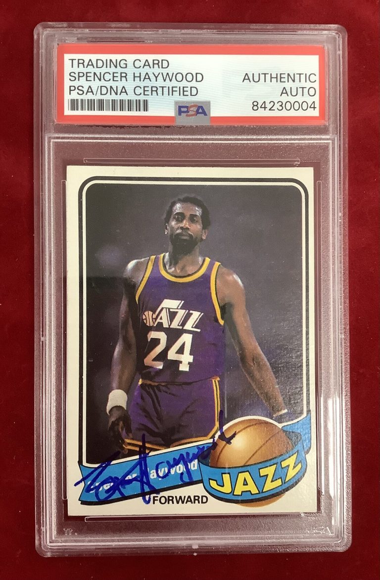 Spencer Haywood Signed 1979 Topps #12 Basketball Card HOF Autograph PSA/DNA