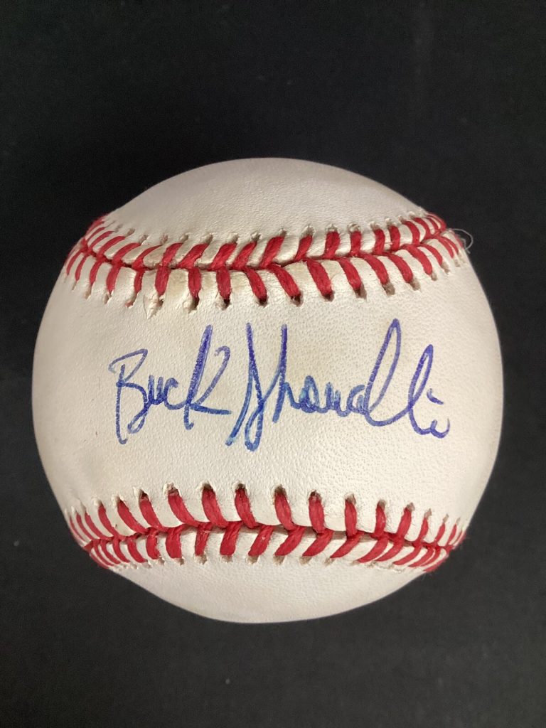 Buck Showalter Signed Baseball NY Yankees Mets Manager Autograph JSA