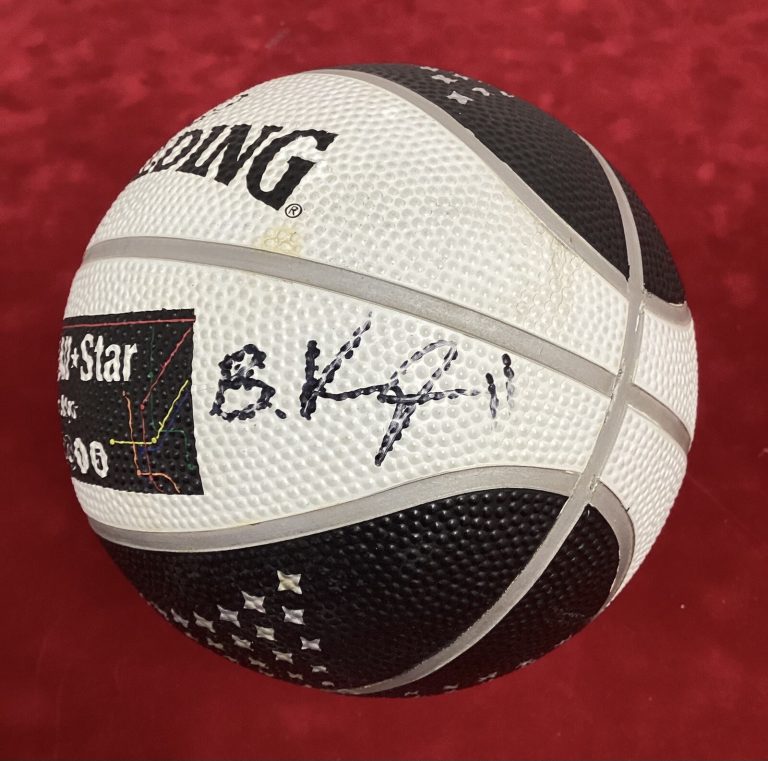 Brevin Knight Signed Mini Basketball 2015 ASG Brooklyn NY Nets Autograph TPG