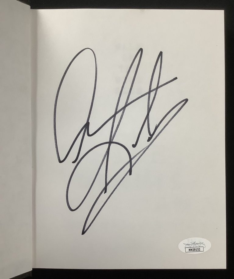 Dennis Rodman Signed Book Walk on the Wild Side HCB Basketball Autograph HOF JSA