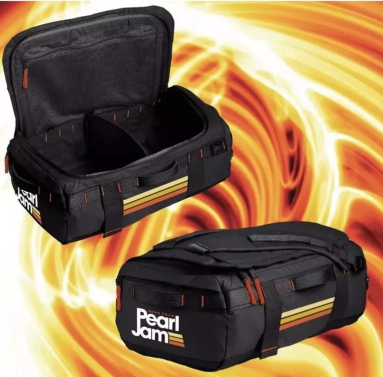 Pearl Jam Duffle Bag 2024 Dark Matter World Tour Retro Backpack Eddie Vedder