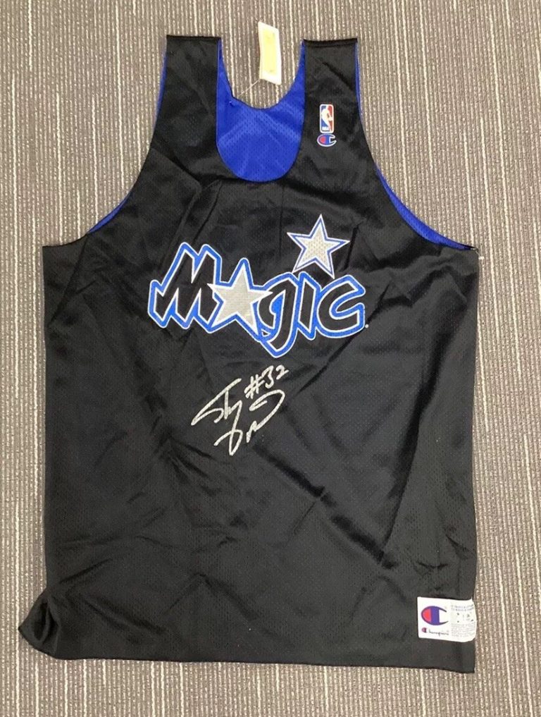 Shaquille O’Neal Signed Jersey #32 Basketball Orlando Magic Autograph PSA/DNA