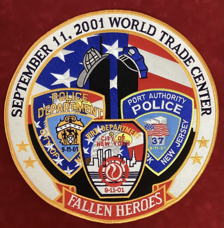 New York Police & Fire Department Port Authority 9-11 World Trade Center Patch