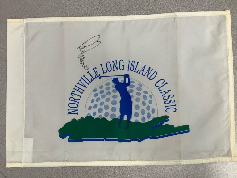 Lee Trevino Signed Golf Flag Long Island Classic Masters HOF Autograph TPG #2