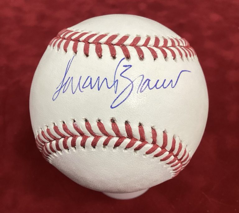 Lorraine Bracco Signed Baseball Sopranos Celebrity Jennifer Melfi Autograph BAS