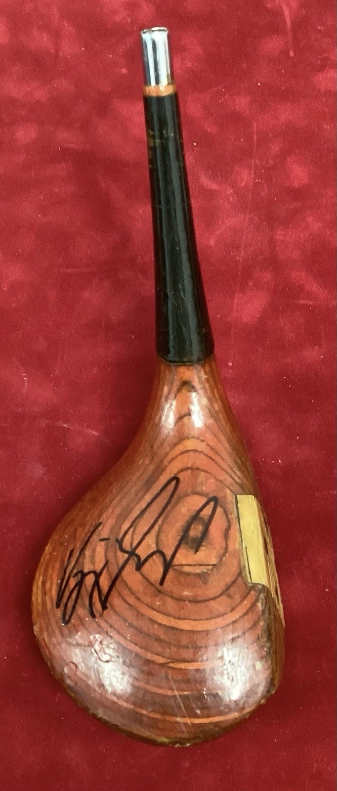 Vijay Singh Signed Golf Club Head Masters Major 2000 Winner HOF Autograph JSA