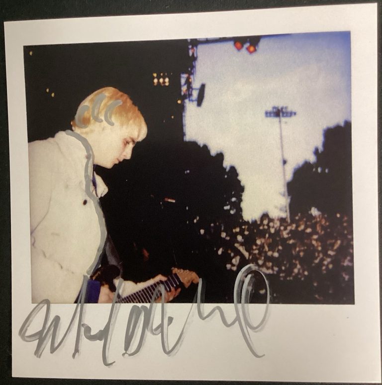 Mike McCready Signed Book Potato Heads Polaroids Pearl Jam Autograph Doodle TPG