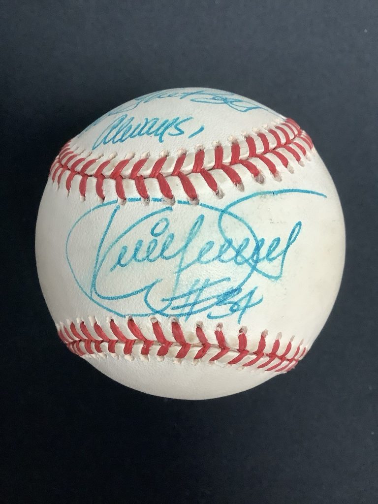 Kirby Puckett Signed Baseball HOF To Roger All The Best Twins Autograph JSA WOW