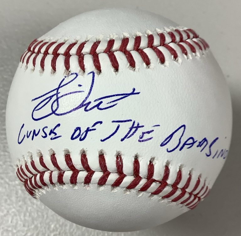 Bucky Dent Signed Baseball NY Yankees Insc Curse Of The Bambino Autograph BAS