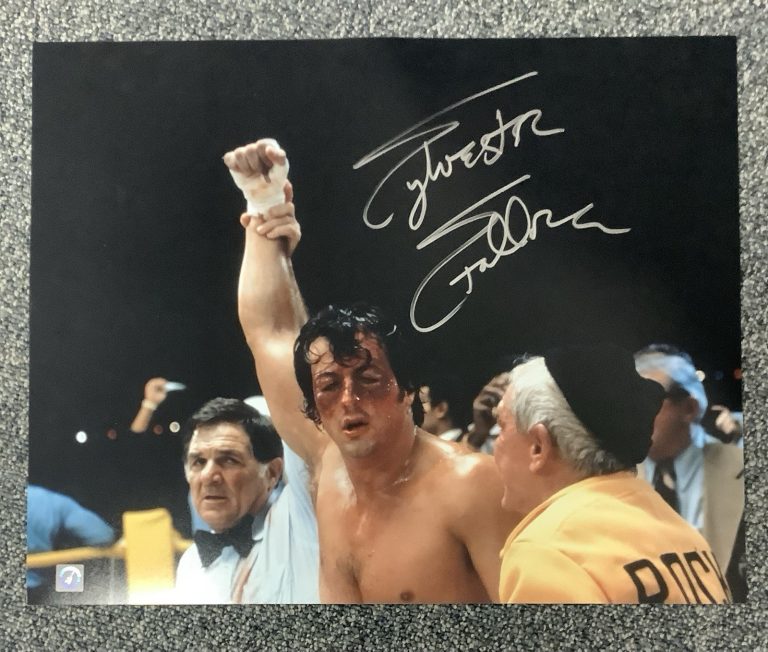 Sylvester Stallone Signed Photo 16x20 Rocky Balboa Rambo Autograph ASI PSA/DNA