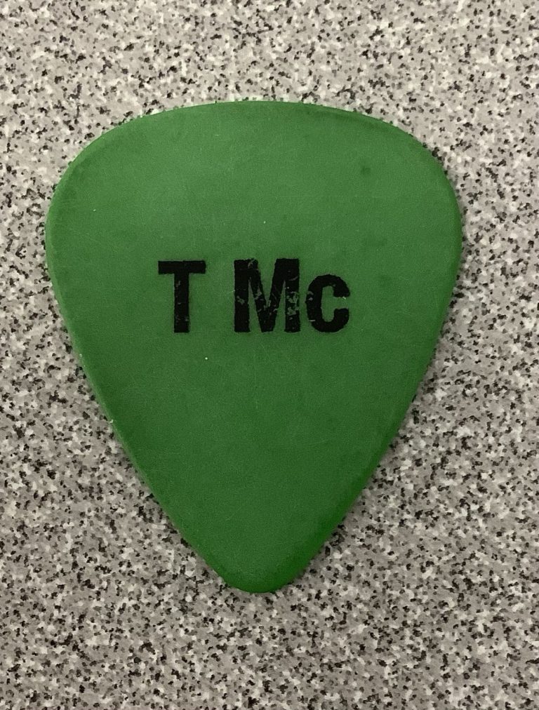 Evanescence Guitar Pick Tim McCord Custom Model Concert Used 2007 Open Door Tour