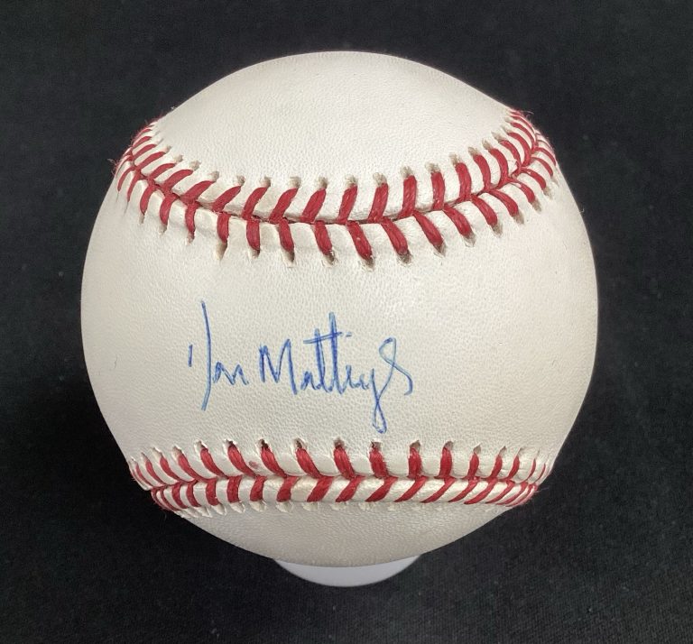 Don Mattingly Signed Baseball BB NY Yankees Autograph PSA/DNA