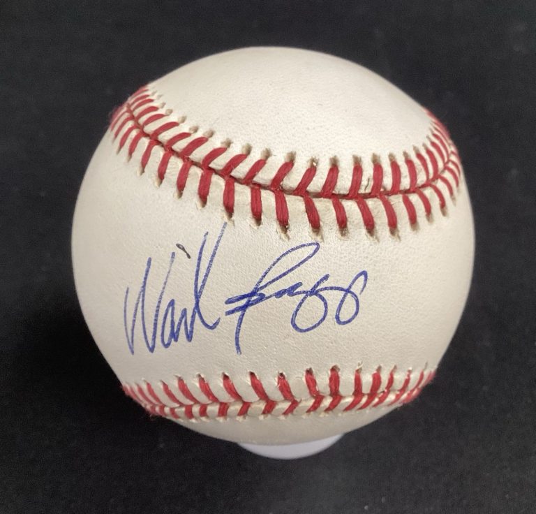 Wade Boggs Signed Baseball BB NY Yankees Autograph TPG