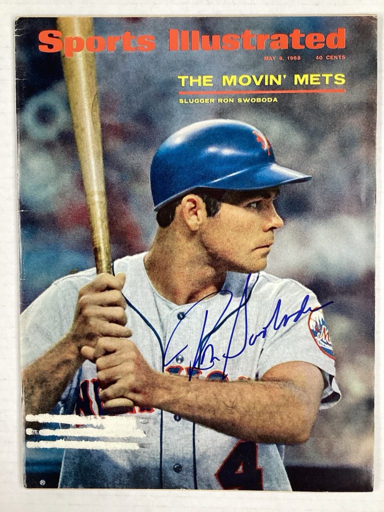 Joe Rudi Signed Sports Illustrated 4/11/77 CA Angels Baseball Autograph TPG